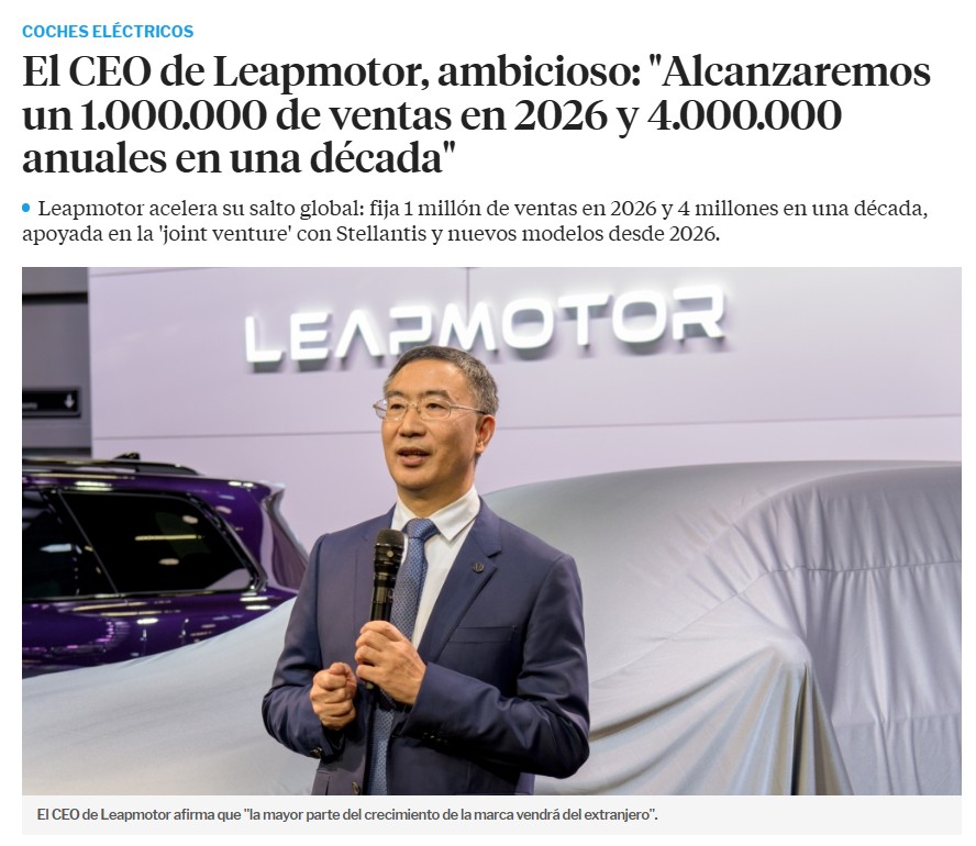 Noticia Leapmotor